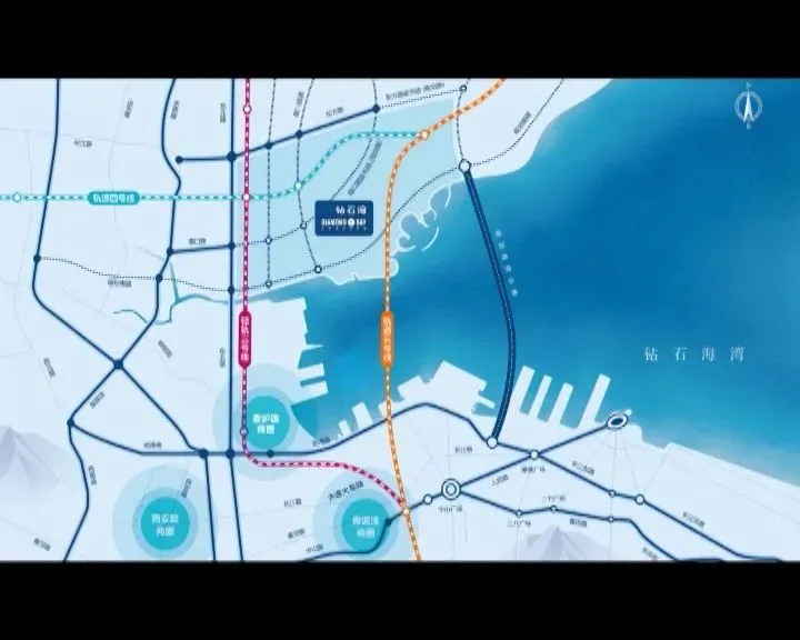 大连钻石湾区域交通