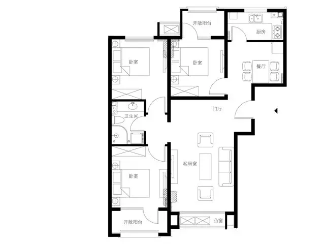 北京怡园 户型介绍