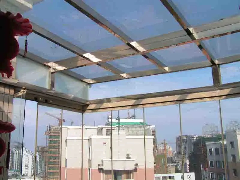 相册:不锈钢封装的露台