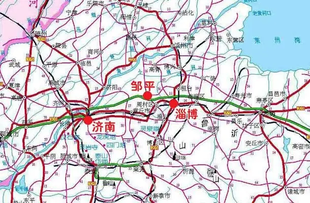 相册:邹平地理位置图