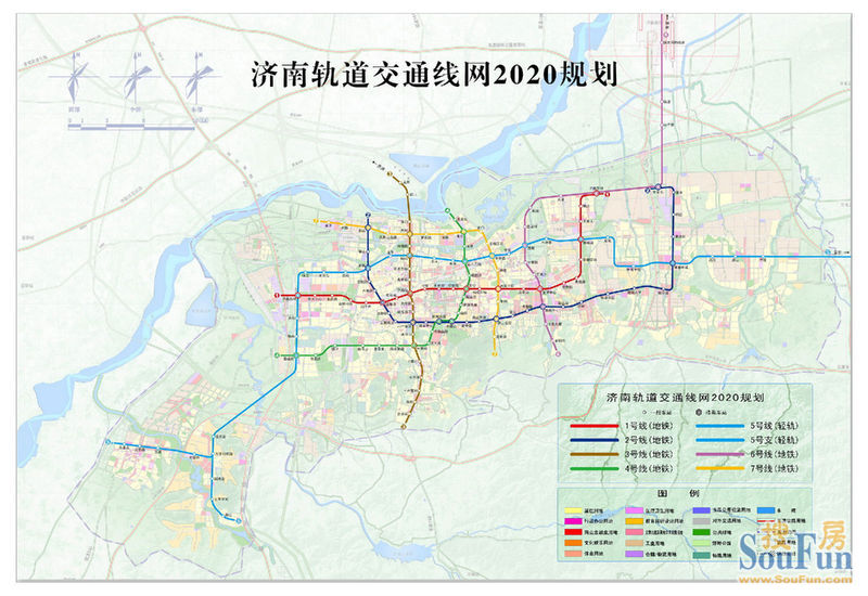 济南地铁13号线规划图片