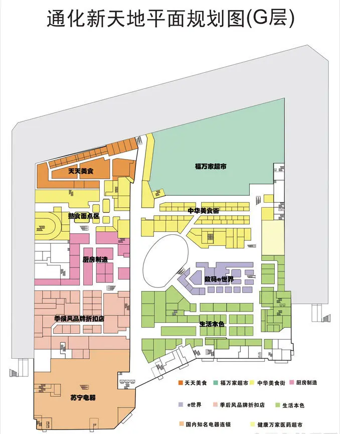 商场平面图设计大全