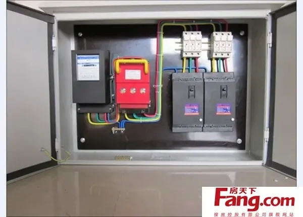 青浦别墅电箱按接线图