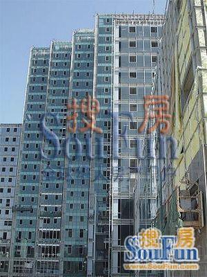 洛克时代中心商住楼实景图