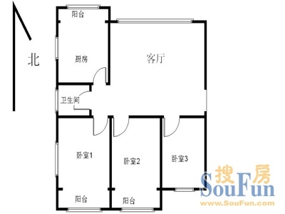 西门外大街16号院户型图