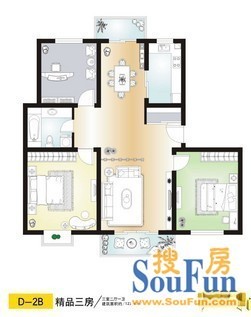 省地堪局宿舍户型图