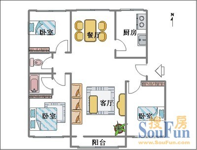 石府公寓户型图