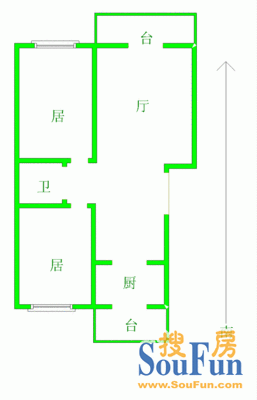 西苑北区户型图