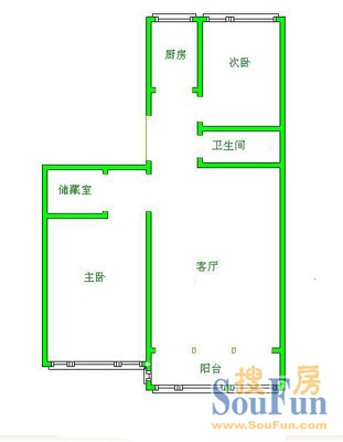 南彩小区户型图