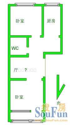 造甲村南里户型图
