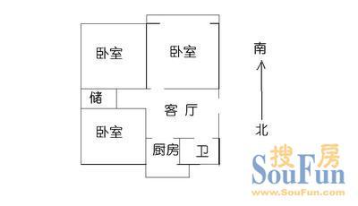 造甲村南里户型图