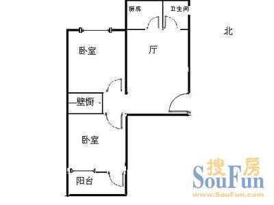 新华路54所宿舍户型图