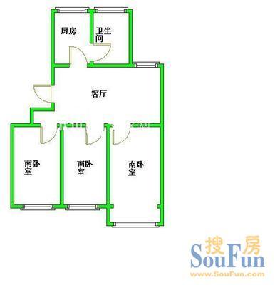 省三院宿舍户型图
