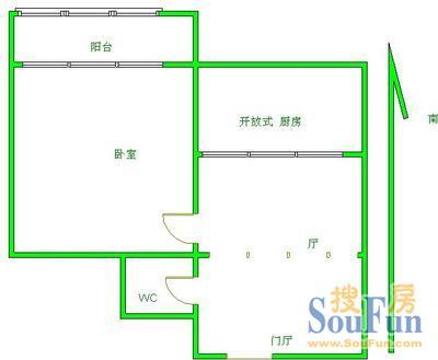 西便门外东大街户型图