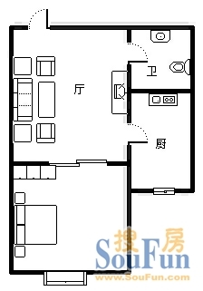 烈士山路单位宿舍户型图