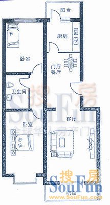 祺兴缘户型图