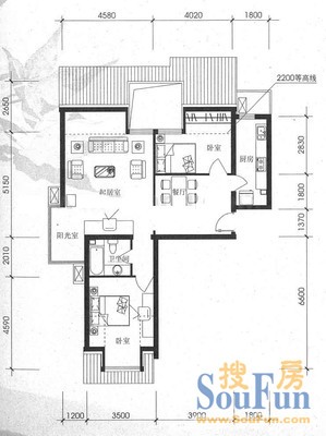 八角建钢南里户型图