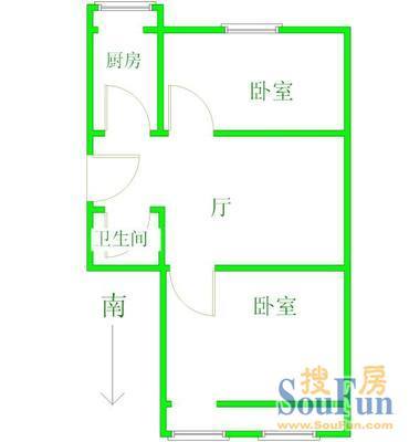 白纸坊南里户型图