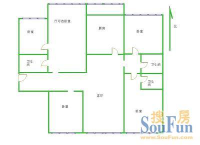 师范街7号户型图