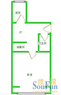 宫门口二条户型图