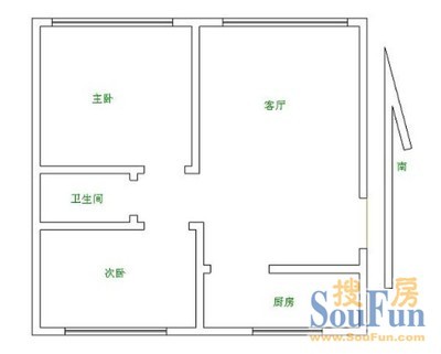 白纸坊南里户型图