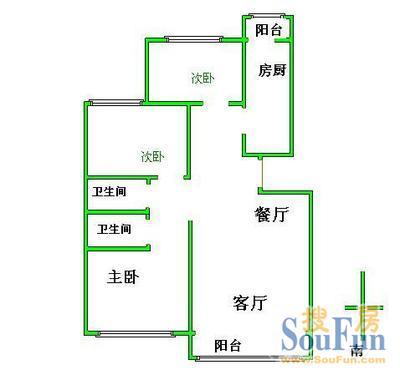 永泰中路23号院户型图