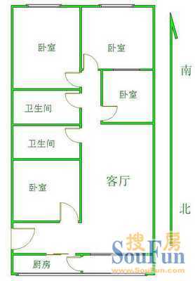 奥林公寓户型图