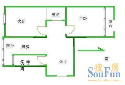校场胡同户型图