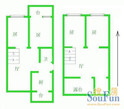 西泠里户型图