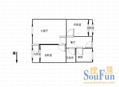 安德路104号院户型图