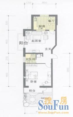 绿荫西区户型图