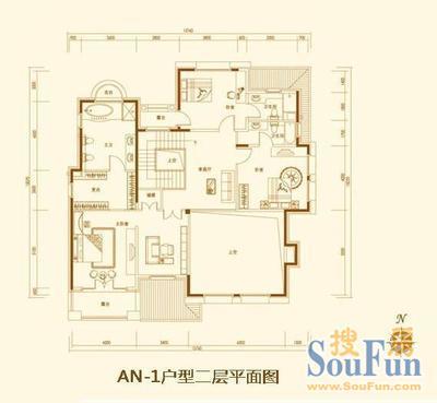 丛林庄别墅户型图