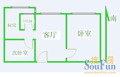 右安门内大街乙8号户型图