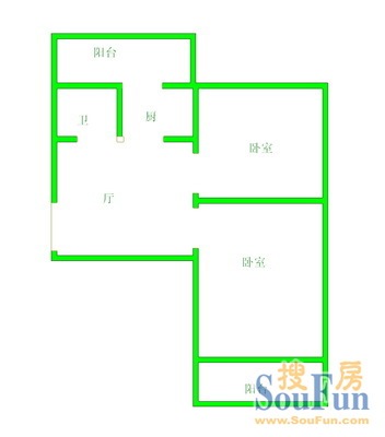 电化厂宿舍户型图