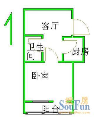 平安里小区户型图