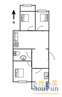 怀柔开放路户型图