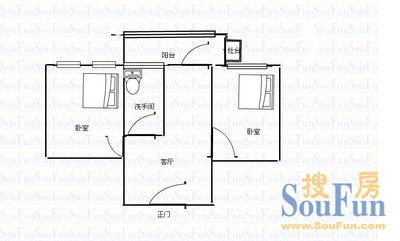 省二院宿舍户型图