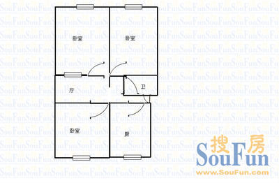 海湾花园(市南)户型图