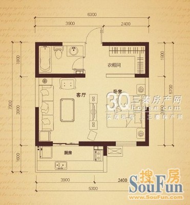 百通馨苑二区户型图