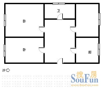 平安里小区户型图
