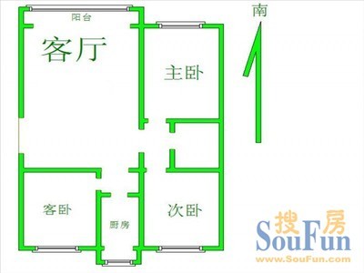东居时代户型图
