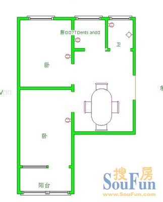 工农路技术监督局宿舍户型图