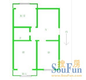 鼓楼南街小区户型图