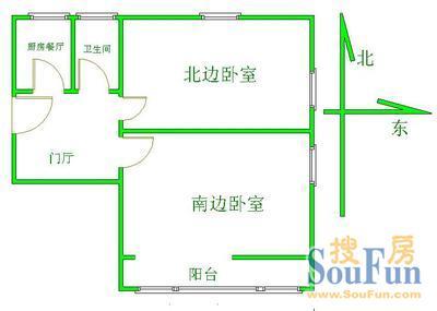 丰盛胡同23号院户型图