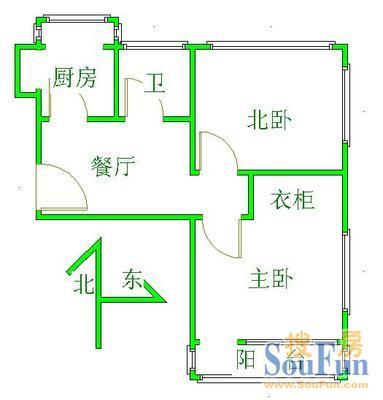 丰盛胡同23号院户型图