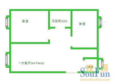 南彩小区户型图
