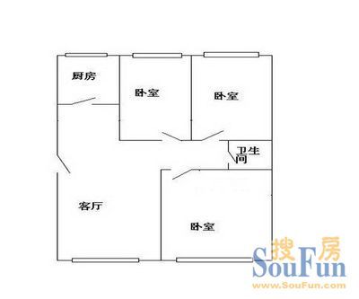白家疃小区户型图