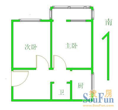 丰盛胡同23号院户型图