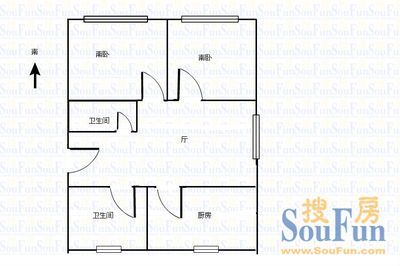 海湾花园(市南)户型图