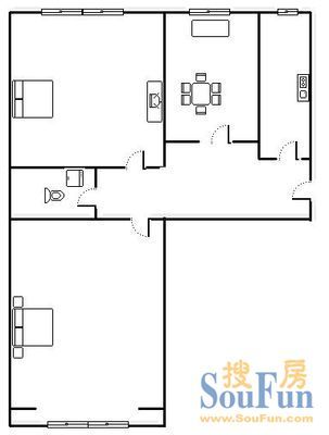 高碑店小区户型图